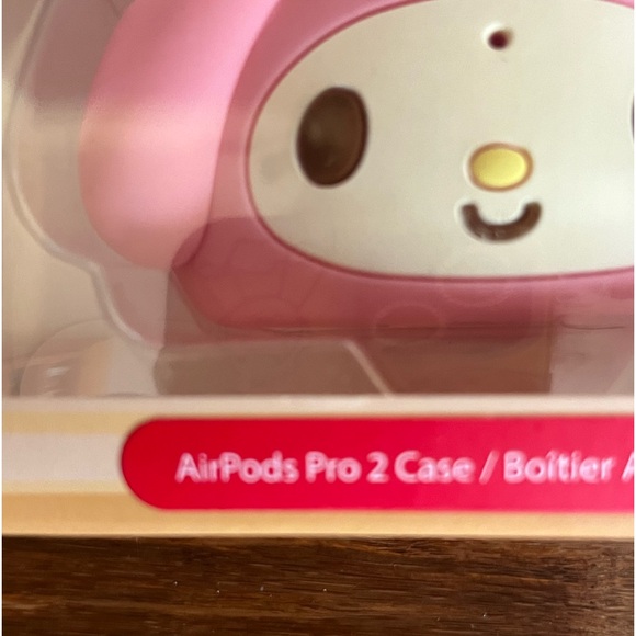 Hello Kitty and Friends My Melody AirPods Pro 2 Case NIB NWT NEW - Picture 2 of 5